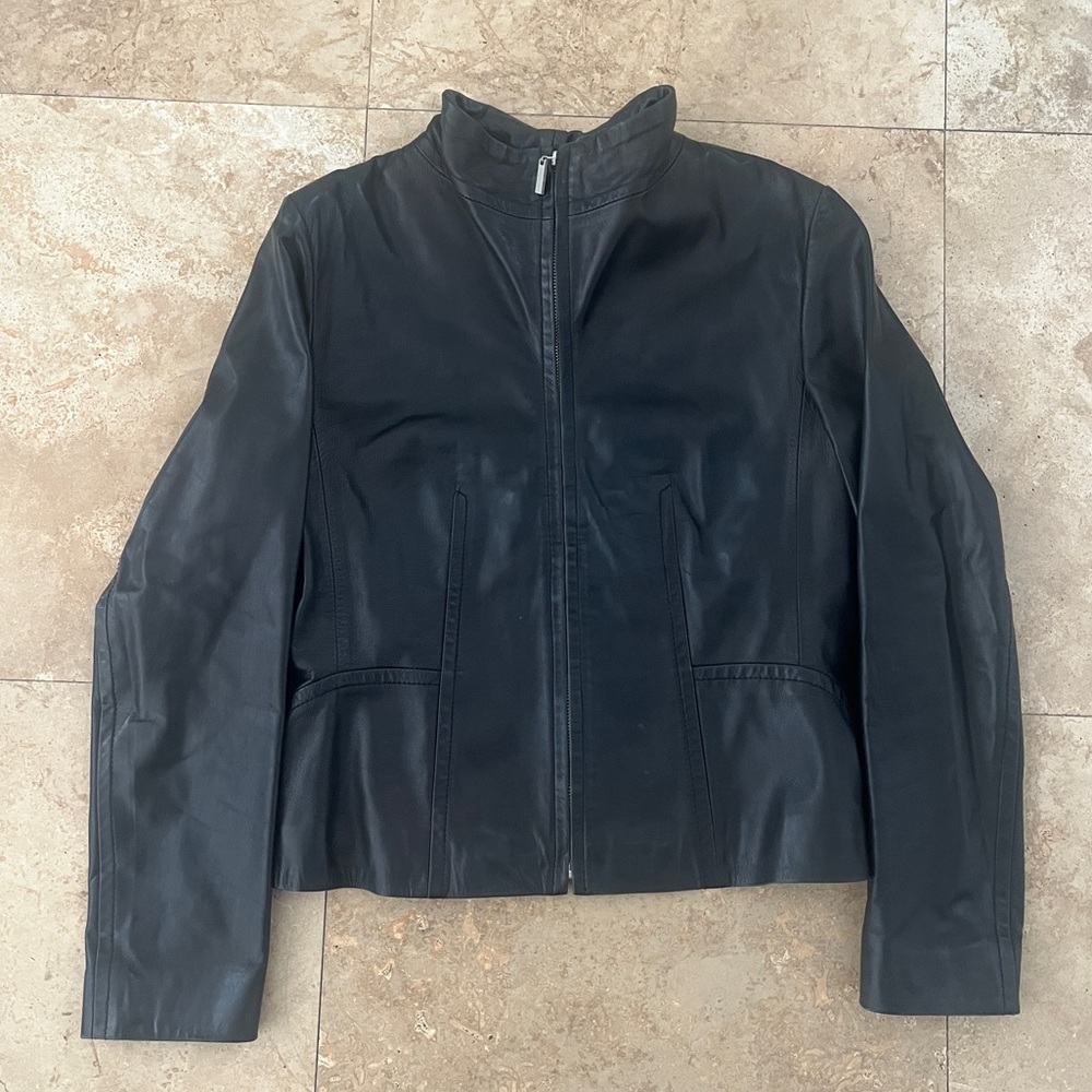 Siena Studio Black Leather Jacket